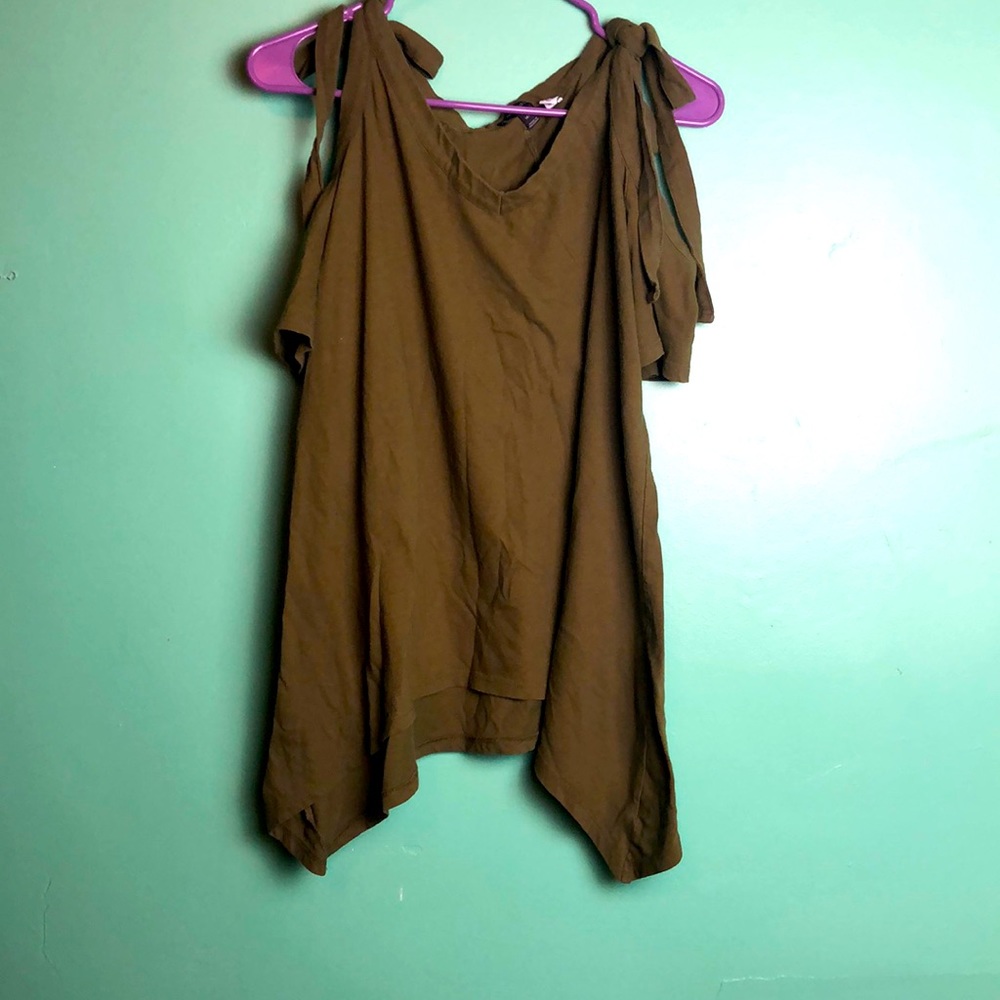 Lane Bryant Green Shirt